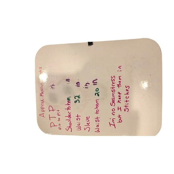 Aura by Wrangler Womens Dark Wash Denim Skirt Orange Stitch 10P Vintage Y2K - Picture 5 of 8